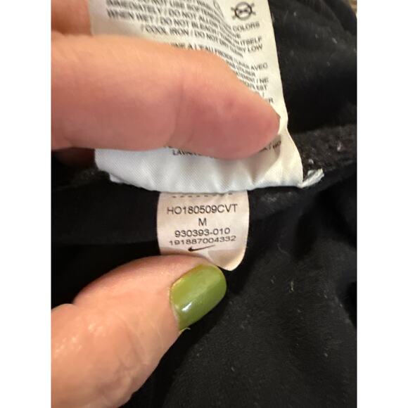 Nike Black athletic leggings SzM - Picture 8 of 10